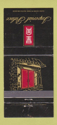 Matchbook Cover - Imperial Palace San Francisco CA 30 Strike