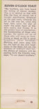 Matchbook Cover - Matchbook Cover Elks Club Cedar City UT