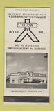 Matchbook Cover - Y Club Motel Garrison MN 30 Strike