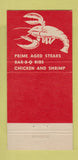 Matchbook Cover - Al Farber's Lounge Martini Chicago IL 30 Strike