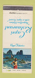 Matchbook Cover - Capri Restaurant Italian New York City WEAR 30 Strike