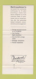 Matchbook Cover - Railroadmen's Federal Savings Indianapolis? 30 Strike
