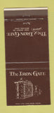 Matchbook Cover - The Iron Gate Westlake OH 30 Strike