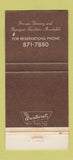 Matchbook Cover - The Iron Gate Westlake OH 30 Strike