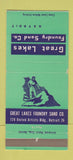 Matchbook Cover - Great Lakes Foundry Sand Detroit MI 30 Strike
