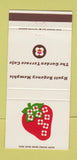 Matchbook Cover - Hyatt Regency Memphis TN Garden Terrace Cafe 30 Strike