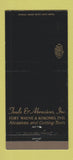 Matchbook Cover - Tools and Abrasives Fort Wayne Kokomo IN 30 Strike
