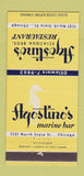 Matchbook Cover - Agostino's Restaurant Chicago IL Sciacqua Bros 30 Strike