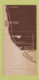 Matchbook Cover - New Coast Inn Laguna Beach CA Calexico 30 Strike