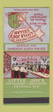 Matchbook Cover - Little Joe's Cellar Restaurant Los Angeles CA 30 Strike