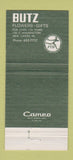 Matchbook Cover - Butz Flowers Gifts New Castle PA 30 Strike