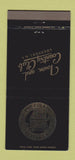 Matchbook Cover - Town and Country Club Lockport NY 30 Strike
