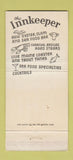 Matchbook Cover - Innkeeper Restaurant Los Angeles CA 30 Strike