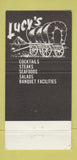 Matchbook Cover - Lucy's Long Beach CA 30 Strike