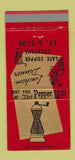 Matchbook Cover - Pepper Mill Restaurant Pasadena CA WEAR 30 Strike