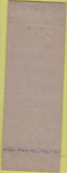 Matchbook Cover - Matchbook Cover Elks Club Washington MO