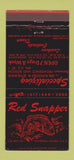 Matchbook Cover - Red Snapper Foxoboro MA restaurant 30 Strike