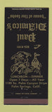 Matchbook Cover - Paul DiAmico's Restaurant Palm Springs CA 30 Strike