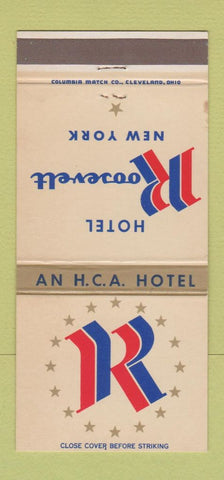 Matchbook Cover - Hotel Roosevelt New York City 30 Strike