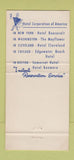 Matchbook Cover - Hotel Roosevelt New York City 30 Strike
