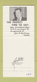 Matchbook Cover - Nassau Trust Company Glens Gove NY 1967 30 Strike
