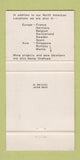Matchbook Cover - Ramada Hotel Abu Dhabi 30 Strike
