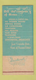 Matchbook Cover - Falls Akron Motel Cuyahoga Falls OH 30 Strike