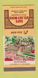 Matchbook Cover - Cafe Del Rey Moro San Diego CA 30 Strike