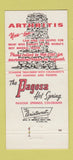 Matchbook Cover - Pagosa Hot Springs Colorado Mineral Baths 30 Strike