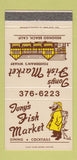 Matchbook Cover - Tony's Fish Market Redondo Beach CA 30 Strike