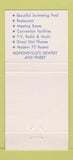Matchbook Cover - Ivory Tower Inn Hopkinsville KY 30 Strike