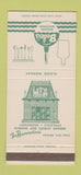 Matchbook Cover - Boder's Restaurant Mequon WI 30 Strike
