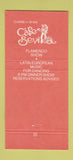 Matchbook Cover - Cafe Sevilla San Diego CA Spanish Restaurant 30 Strike
