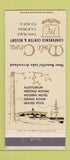 Matchbook Cover - Monte Corona Resort Twin Peaks CA 30 Strike