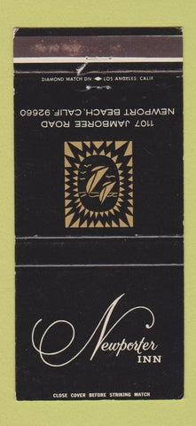 Matchbook Cover - Newporter Inn Newport Beach CA WEAR #1 BLACK 30 Strike