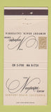 Matchbook Cover - Newporter Inn Newport Beach CA #2 WHITE 30 Strike