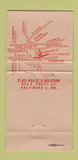 Matchbook Cover - Star Spangled Banner Flag House Baltimore MD 30 Strike