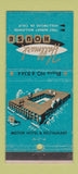 Matchbook Cover - Hallmark House Hollywood CA motor hotel 30 Strike