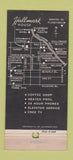 Matchbook Cover - Hallmark House Hollywood CA motor hotel 30 Strike