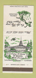 Matchbook Cover - On the Fly Way Supper Club Horicon WI 30 Strike
