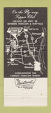 Matchbook Cover - On the Fly Way Supper Club Horicon WI 30 Strike