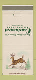 Matchbook Cover - Continental National Bank Fort Worth TX 30 Strike