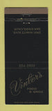 Matchbook Cover - Vinter's Food Grog San Diego CA 30 Strike