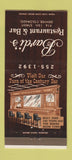 Matchbook Cover - Bardi's Restaurant Bar Denver Colorado 30 Strike
