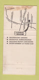 Matchbook Cover - Coral Room Lakewood CA WEAR 30 Strike