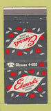 Matchbook Cover - Edwards Old Orchard Skokie IL 30 Strike