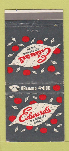 Matchbook Cover - Edwards Old Orchard Skokie IL 30 Strike