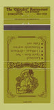 Matchbook Cover - Grinder Restaurant Edmonton AB girlie 30 Strike
