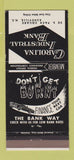 Matchbook Cover - Carolina Industrial Bank Asheville NC 30 Strike