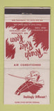 Matchbook Cover - Rough Rider Room Roosevelt Hotel New York City WEAR 30 Strike